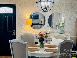 3001 Beaty Road Gastonia, NC 28056 - Photo 2 of 15 a dining room with furniture and a mirror
