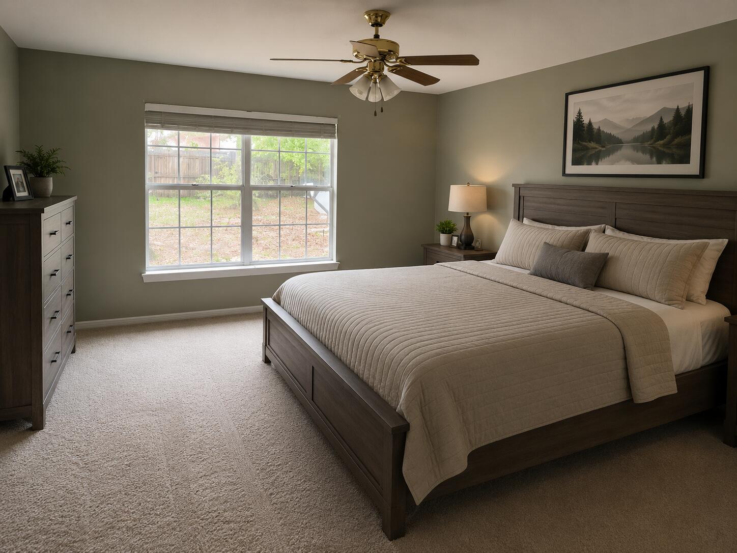 4602 Butler Court Crestview, FL 32539 - Photo 14 of 24 Master Bedroom Staged