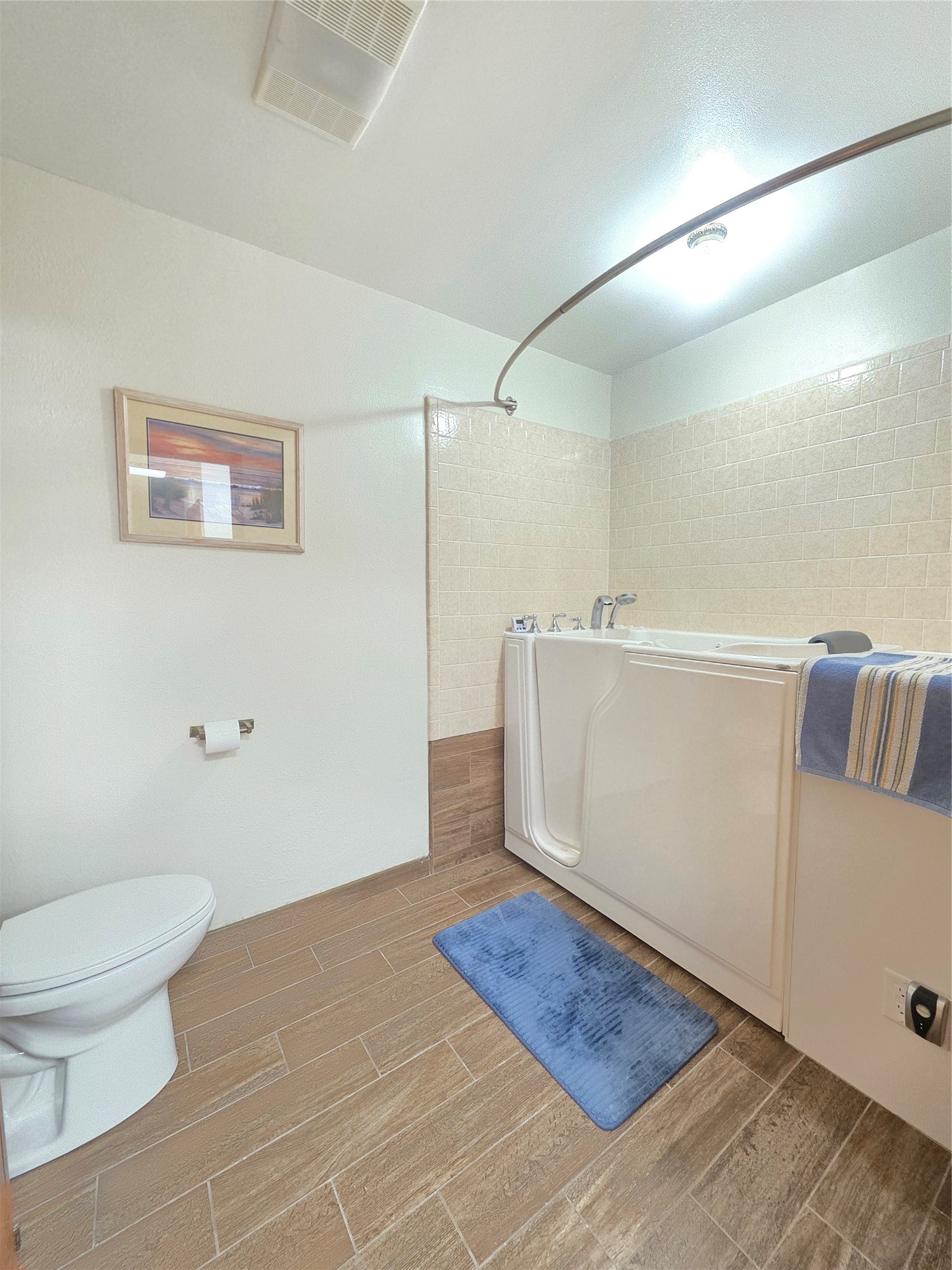 406 Wilson Creek Road Palacios, TX 77465 - Photo 27 of 49 a bathroom with a sink and a toilet