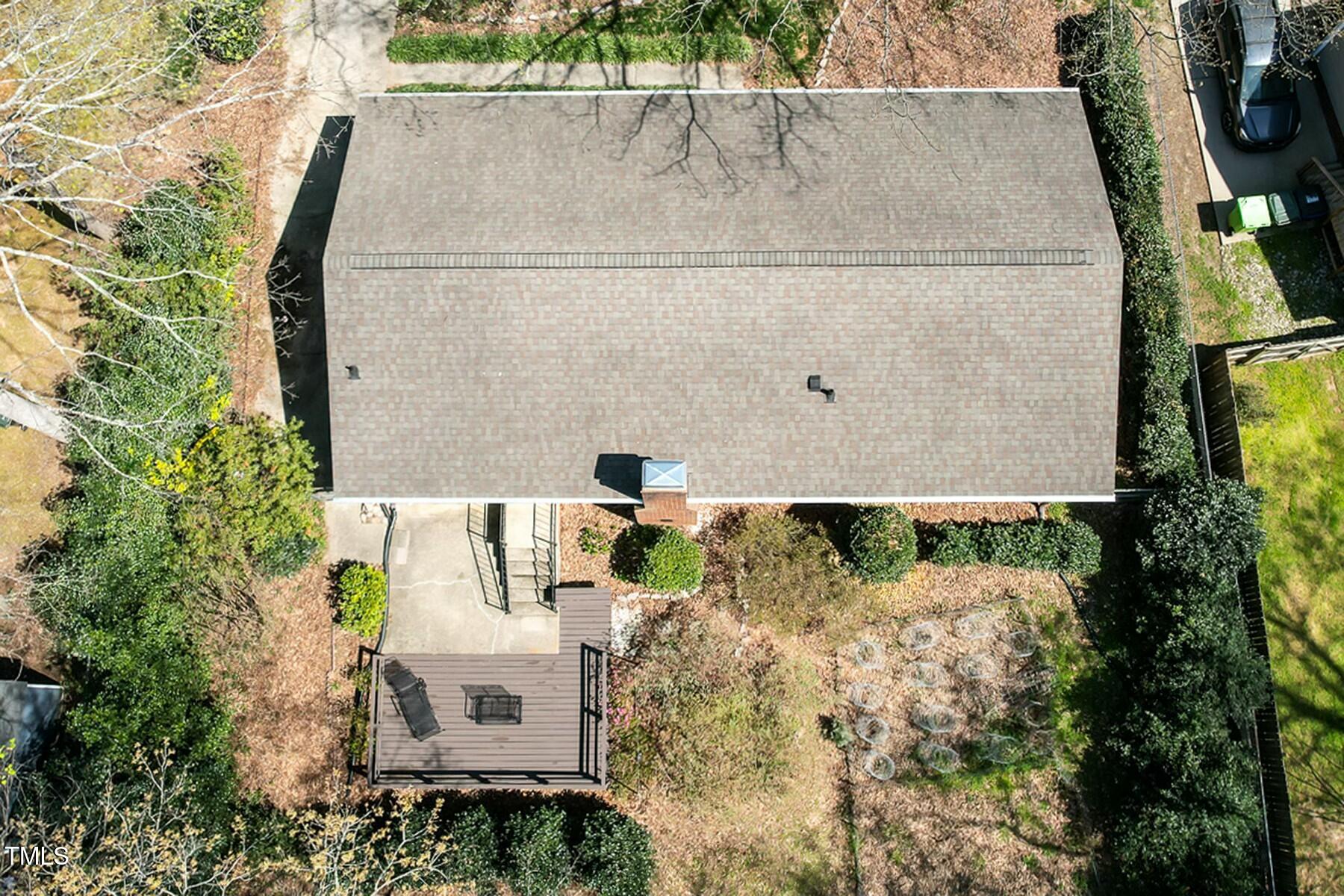 7605 Mine Valley Road Raleigh, NC 27615 - Photo 30 of 30 Full backyard aerial view.