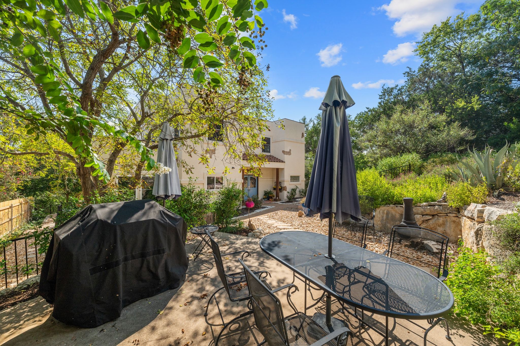 16312 Lake Loop Austin, TX 78734 - Photo 6 of 36 a view of a patio in backyard