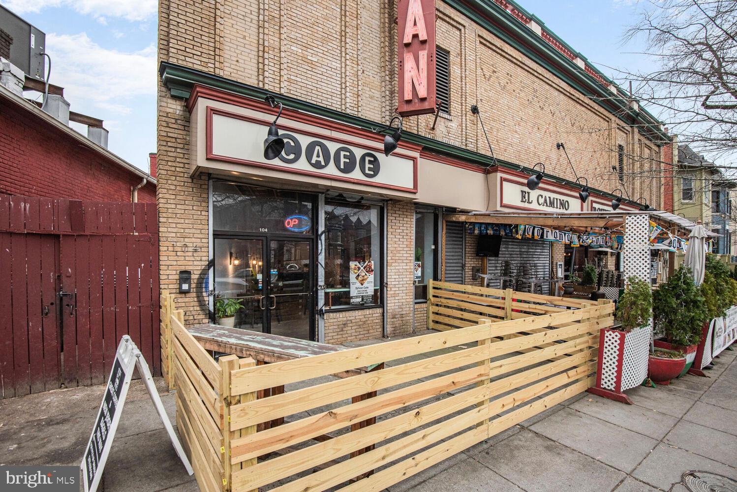 110 Seaton Place Northwest Washington, DC 20001 - Photo 34 of 47 a view of a building with a large window and street