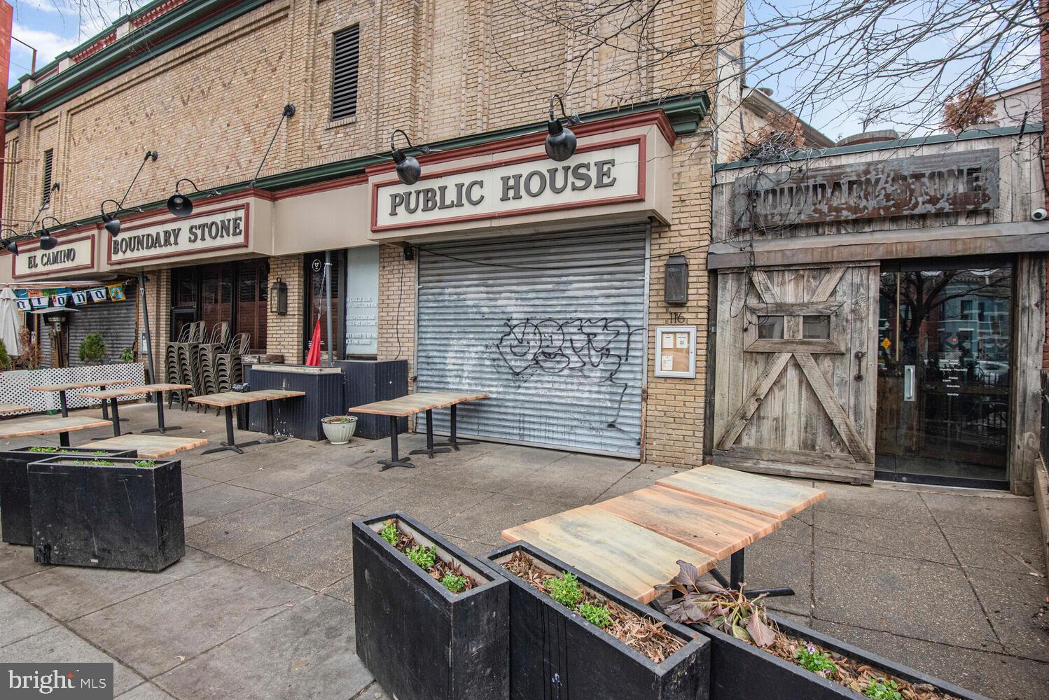 110 Seaton Place Northwest Washington, DC 20001 - Photo 35 of 47 a view of a cafe with outdoor seating