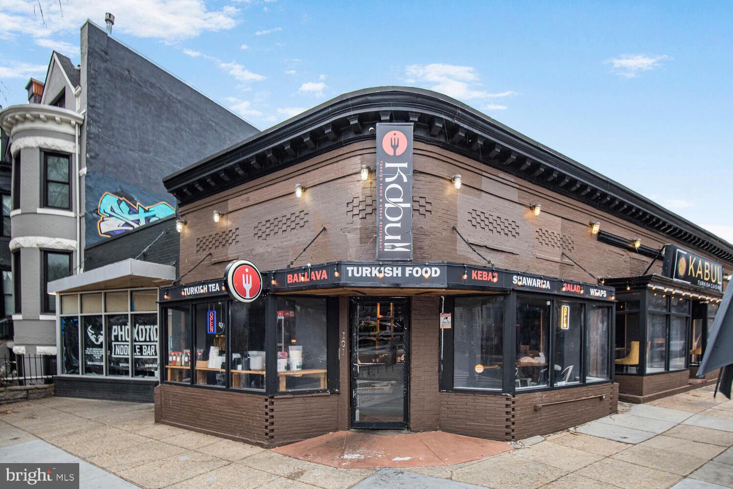 110 Seaton Place Northwest Washington, DC 20001 - Photo 41 of 47 a front view of a building with parking