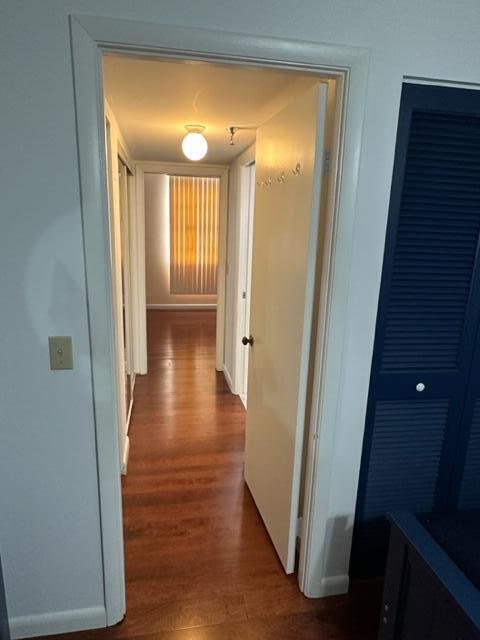 6500 Northwest 2nd Avenue, Unit 512 Boca Raton, FL 33487 - Photo 28 of 41 a view of a hallway with wooden floor
