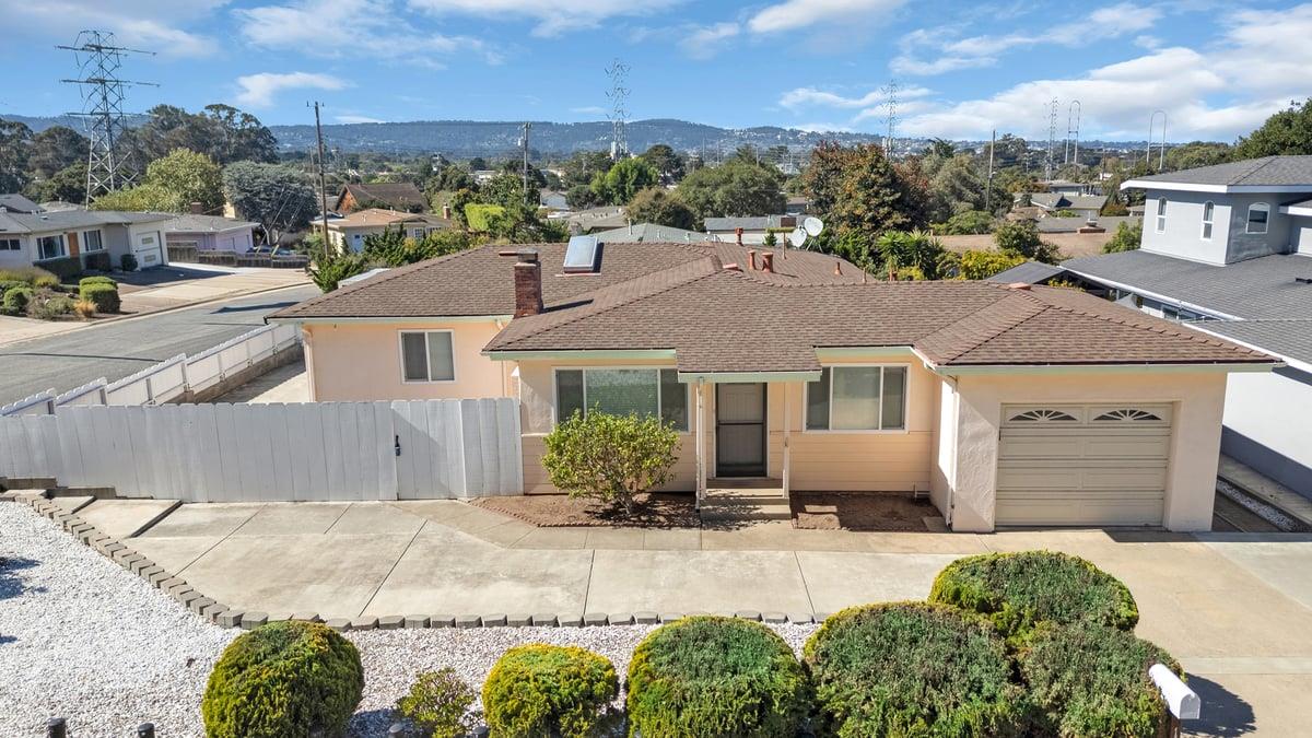 1021 Wheeler Street Seaside, CA 93955 - Photo 1 of 28 an aerial view of a house