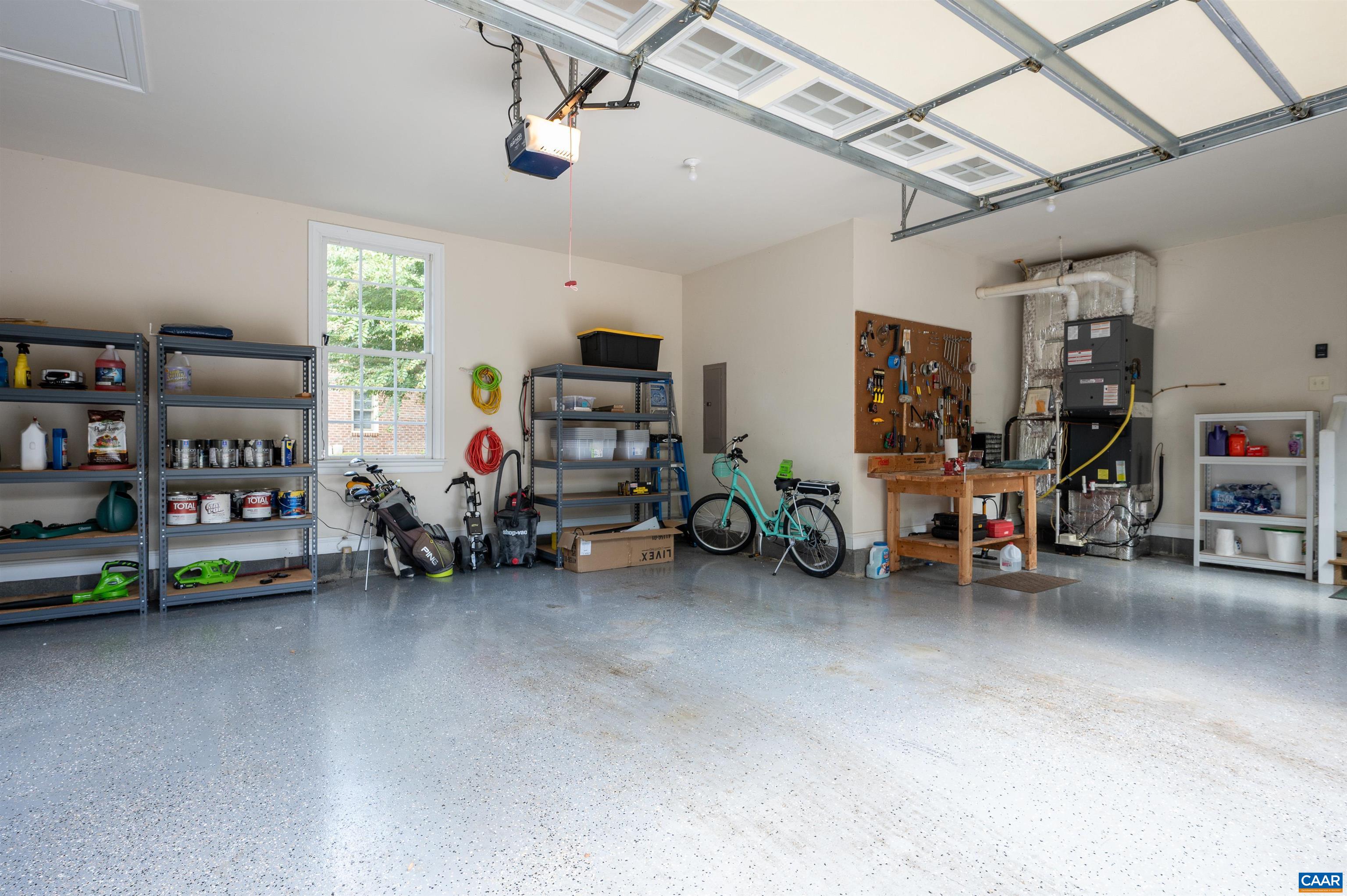 3422 Darby Road Keswick, VA 22947 - Photo 52 of 62 Work bench , shelving and easy access to mechanicals. Whole house humidifier