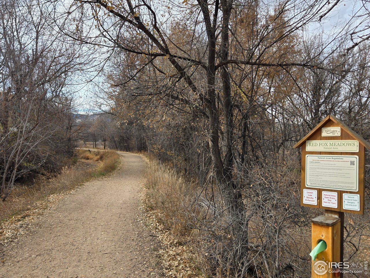 1725 Ridgewood Road Fort Collins, CO 80526 - Photo 42 of 46 Neighborhood trails