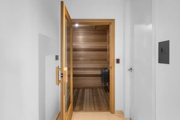 a view of walk in closet