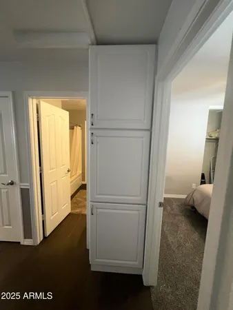 a view of walk in closet