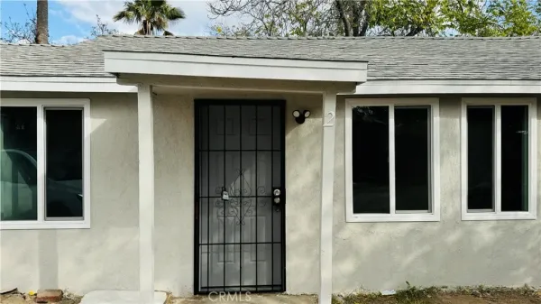 front view of the house