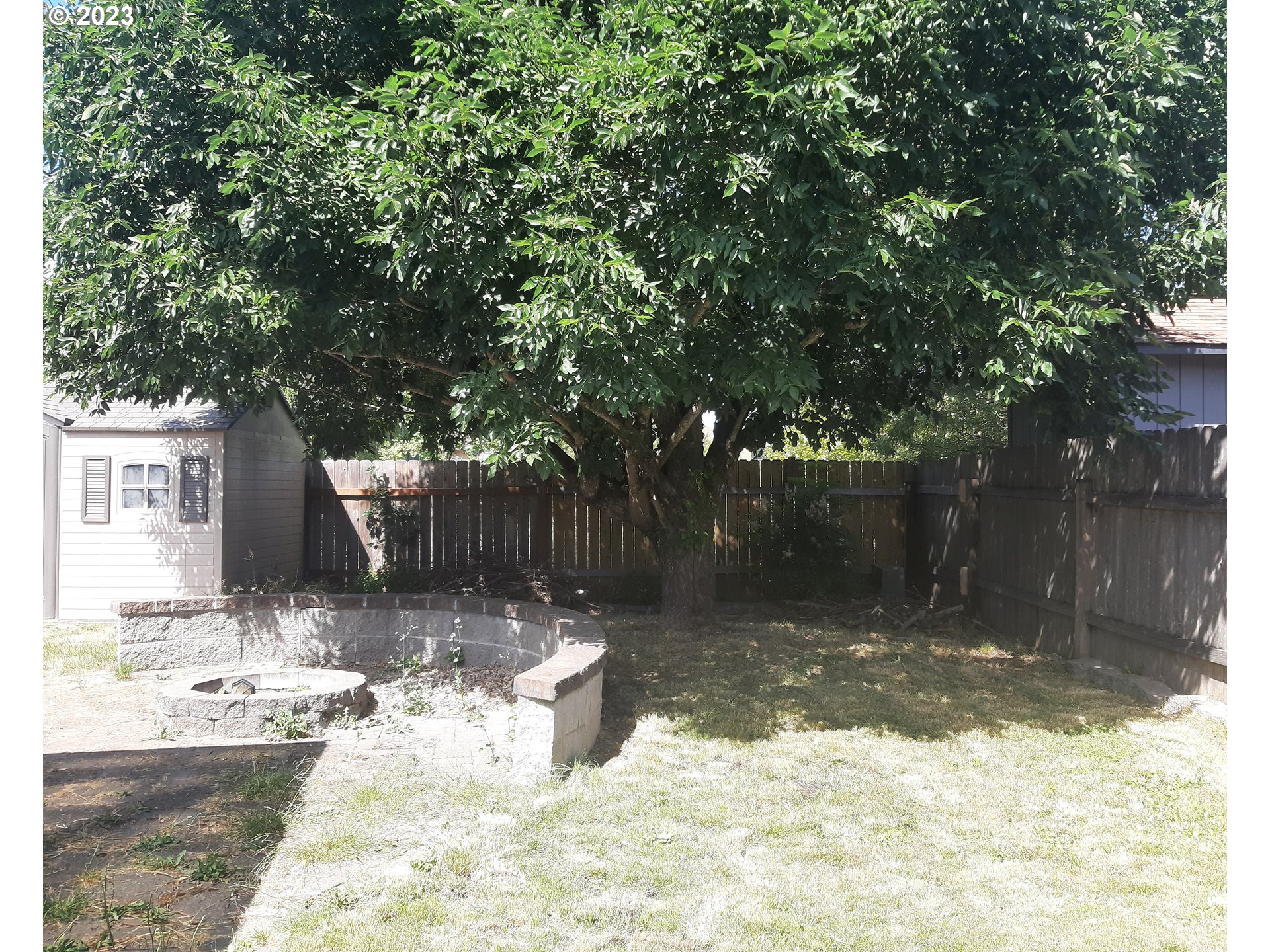 234 71st Street Springfield, OR 97478 - Photo 20 of 26 a view of yard covered with snow in outdoor space