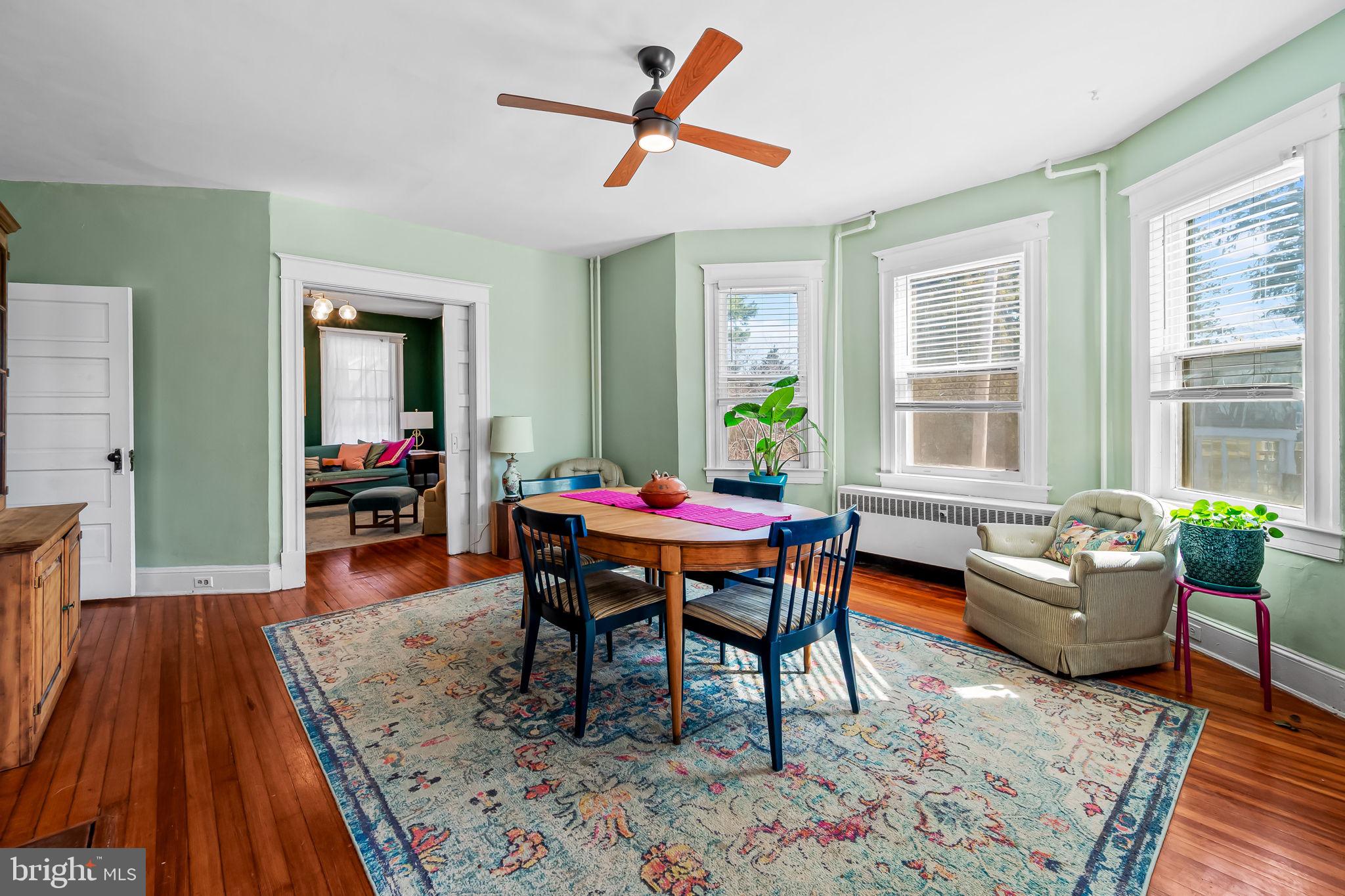 523 Orkney Road Baltimore, MD 21212 - Photo 12 of 40 a living room with furniture and a wooden floor