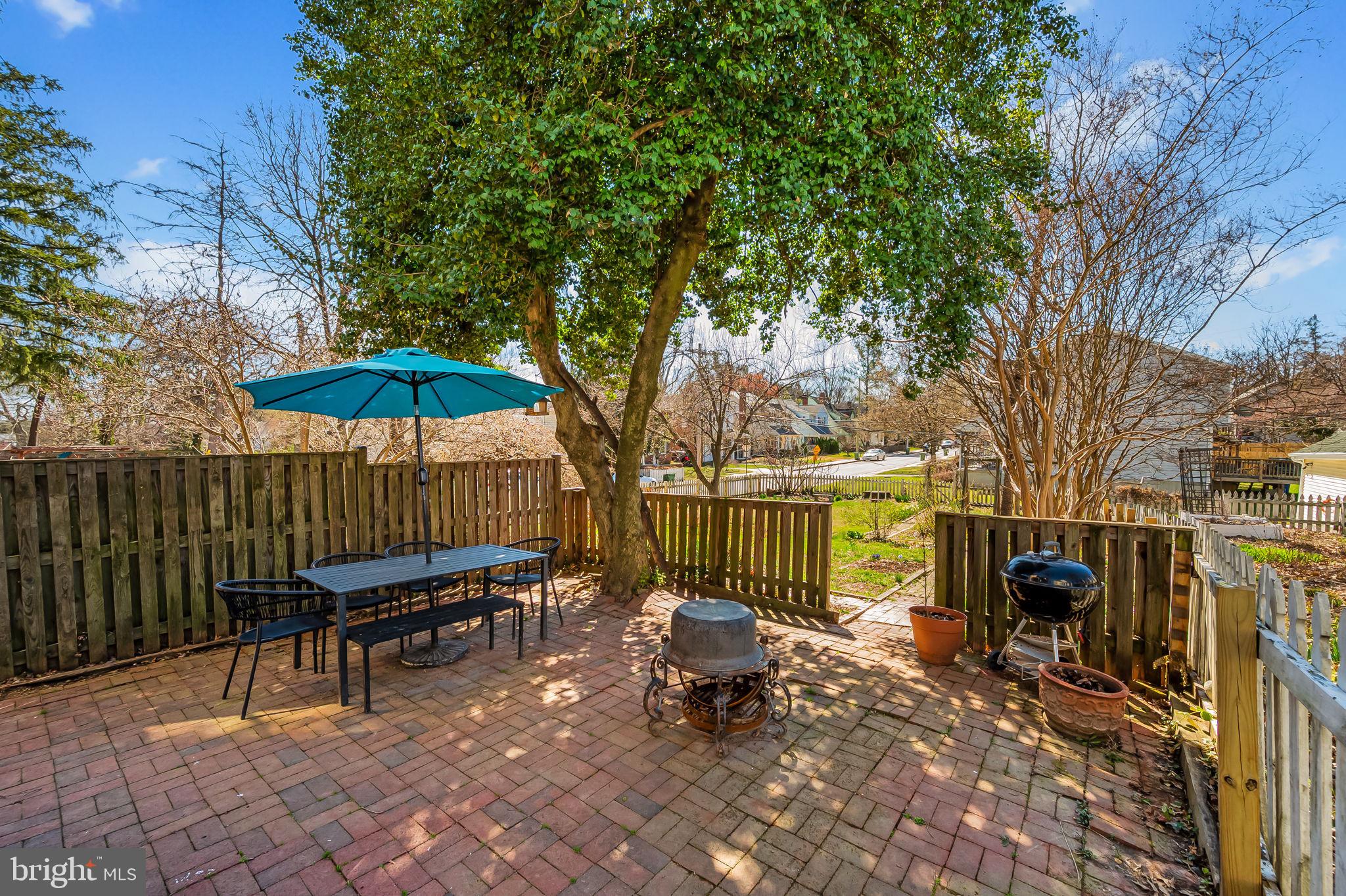 523 Orkney Road Baltimore, MD 21212 - Photo 33 of 40 a view of outdoor space yard deck patio and outdoor kitchen