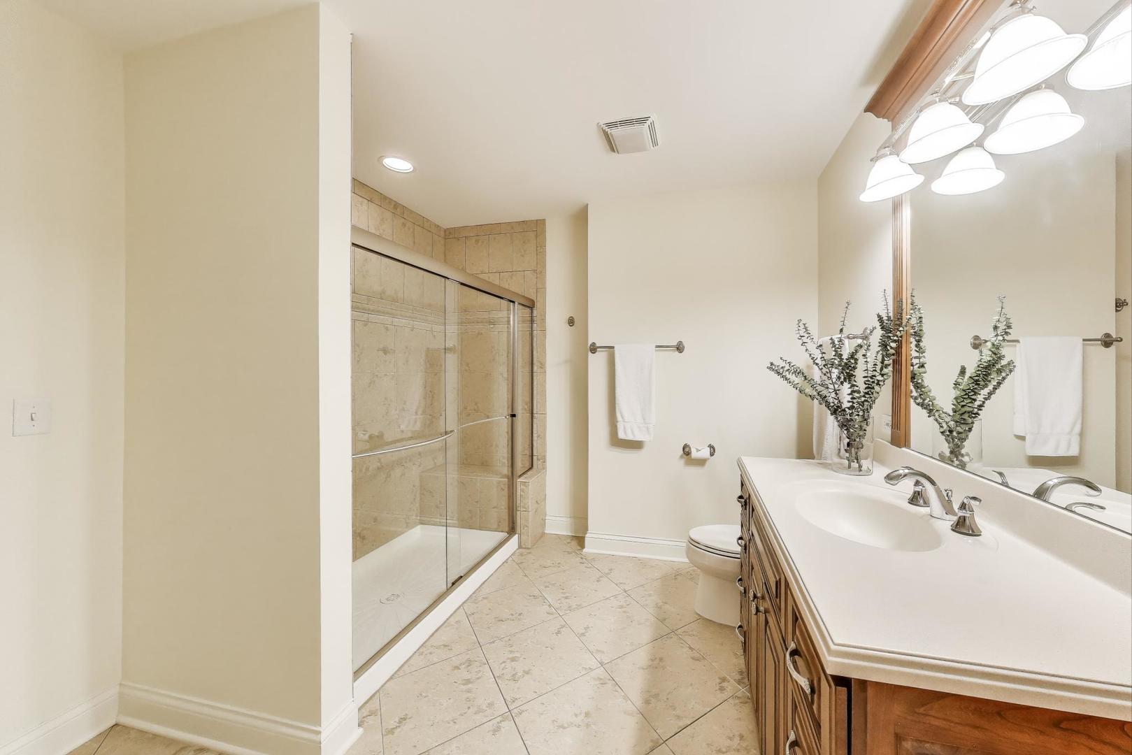 20580 West High Ridge Drive Kildeer, IL 60047 - Photo 53 of 69 a bathroom with a sink and a mirror