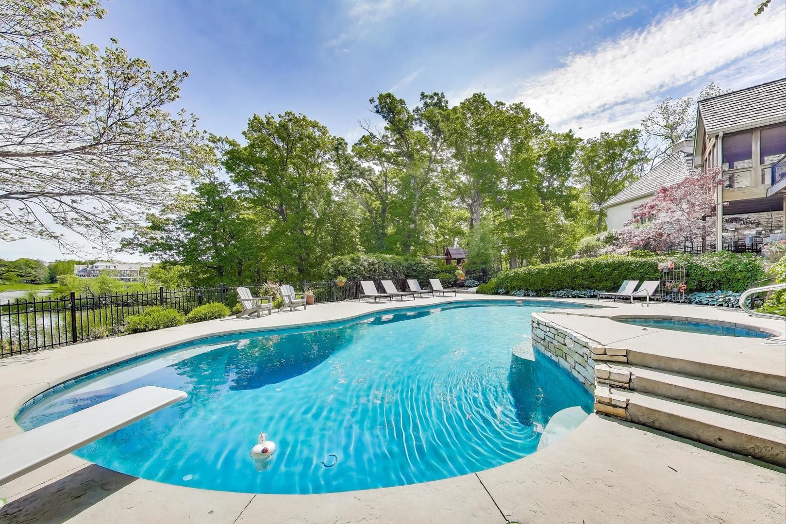 20580 West High Ridge Drive Kildeer, IL 60047 - Photo 61 of 69 a view of a swimming pool with a patio