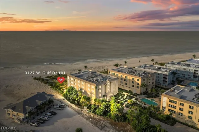 $3,195,000 | 3127 West Gulf Drive, Unit 101, Sanibel, FL 33957