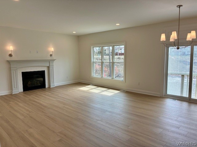 4543 Camp Road, Unit L231 Hamburg, NY 14075 - Photo 2 of 19 Spacious living room with gas fireplace