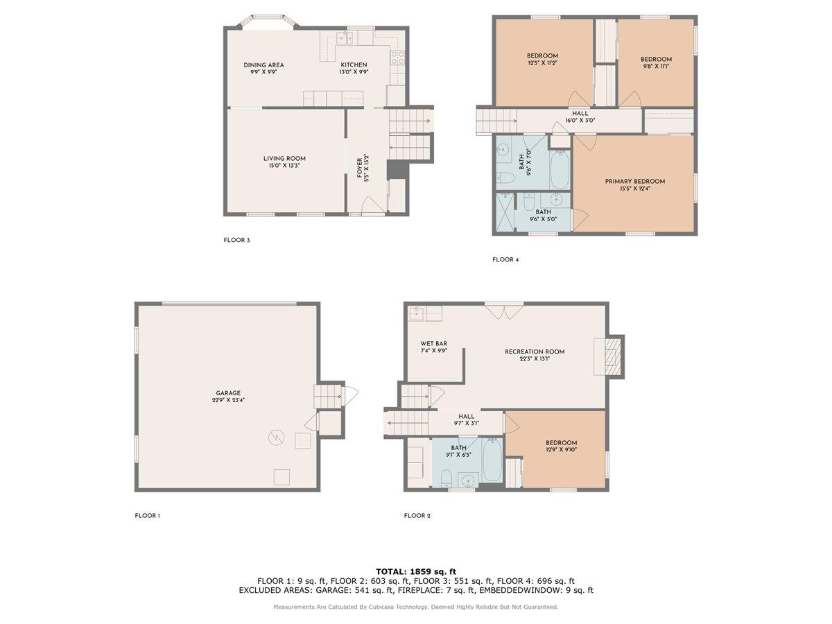 3534 Wedgewood Road Southwest Roanoke, VA 24018 - Photo 53 of 53 Floor plans all levels