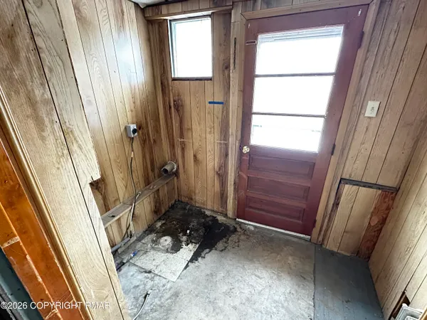 a view of front door