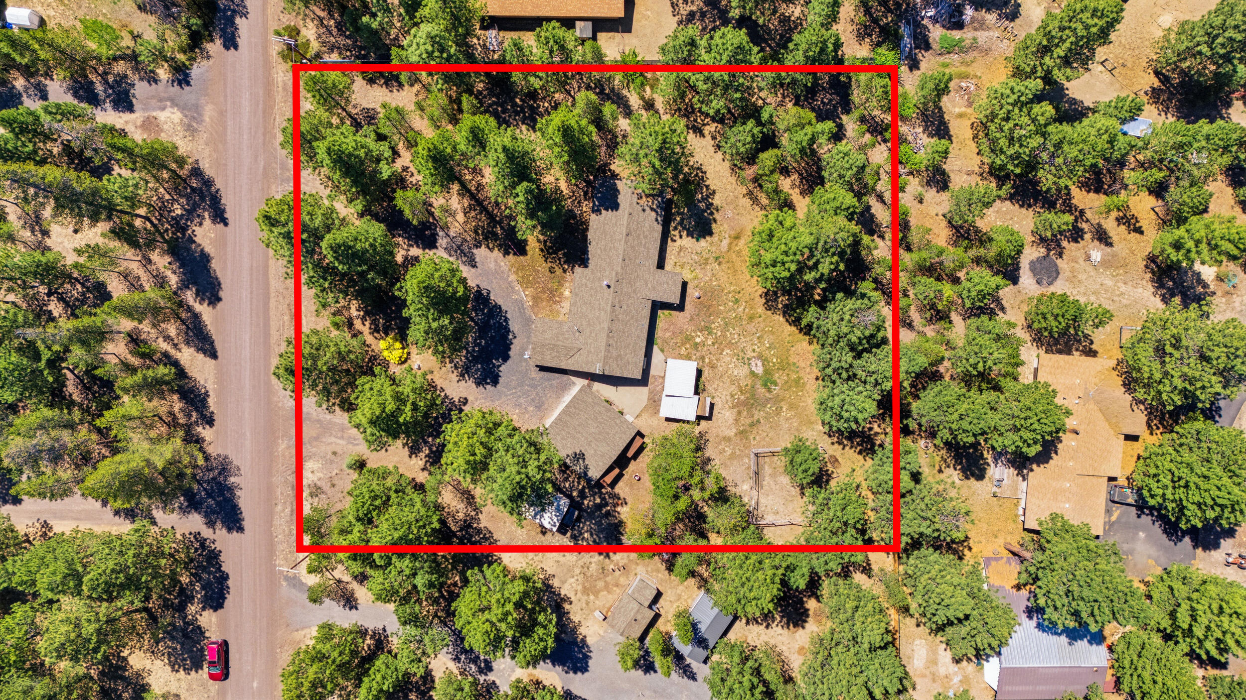 50868 Doe Loop La Pine, OR 97739 - Photo 48 of 51 an aerial view of a house