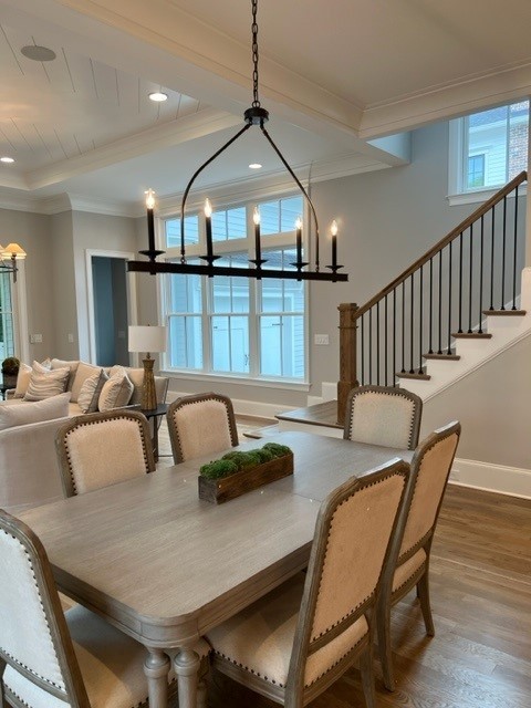 191 Splendor Ridge Drive Franklin, TN 37064 - Photo 18 of 70 a view of a dining room with furniture window and wooden floor
