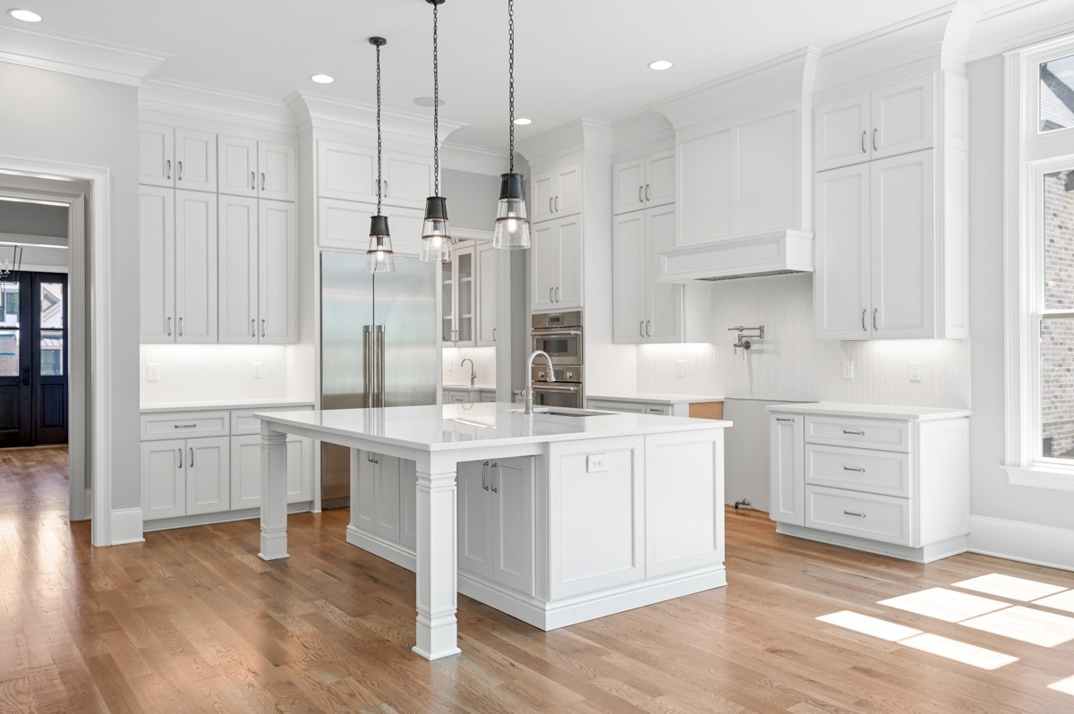 191 Splendor Ridge Drive Franklin, TN 37064 - Photo 21 of 70 a kitchen with white cabinets and sink