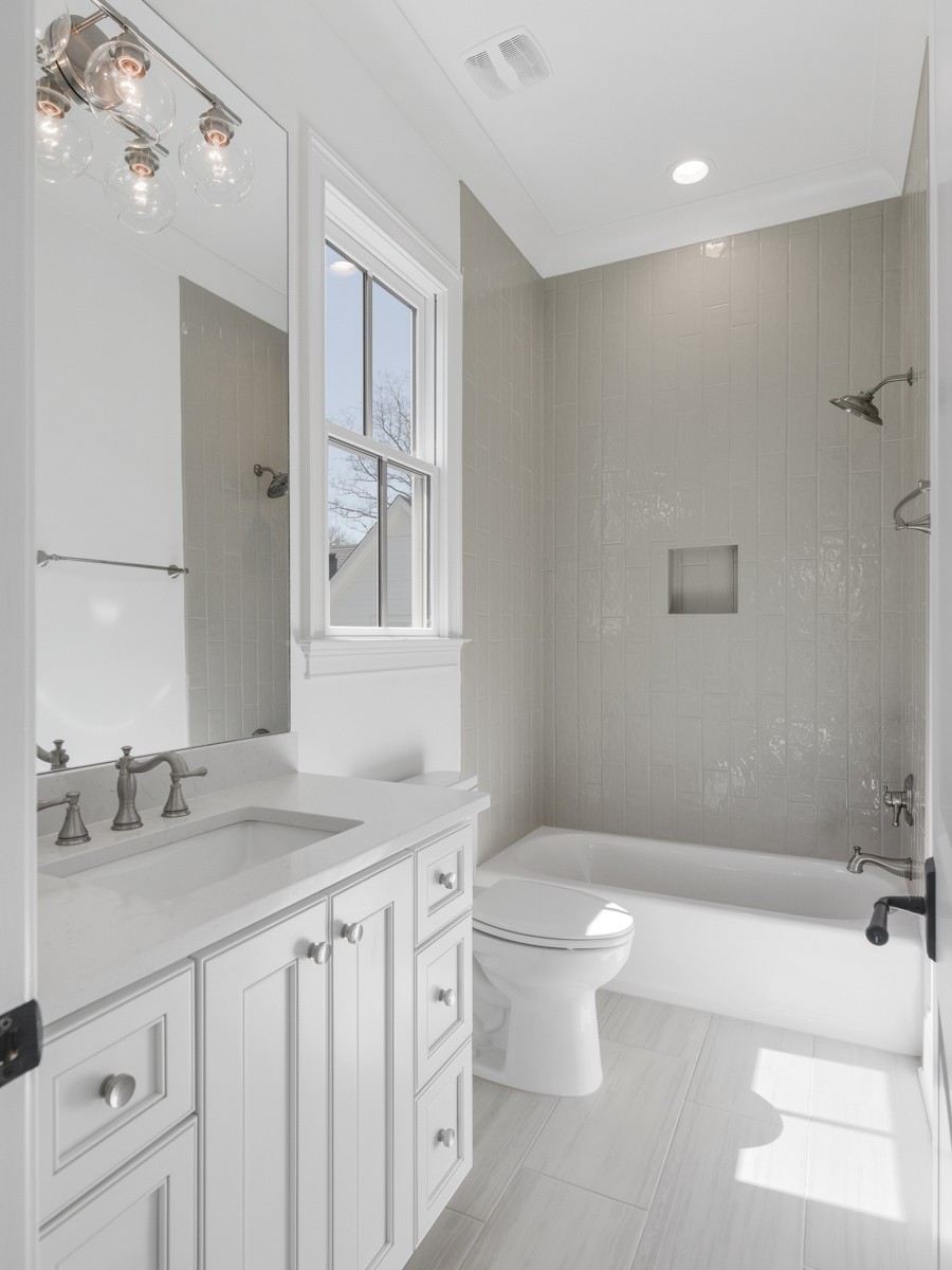 191 Splendor Ridge Drive Franklin, TN 37064 - Photo 47 of 70 a bathroom with a sink a toilet and shower