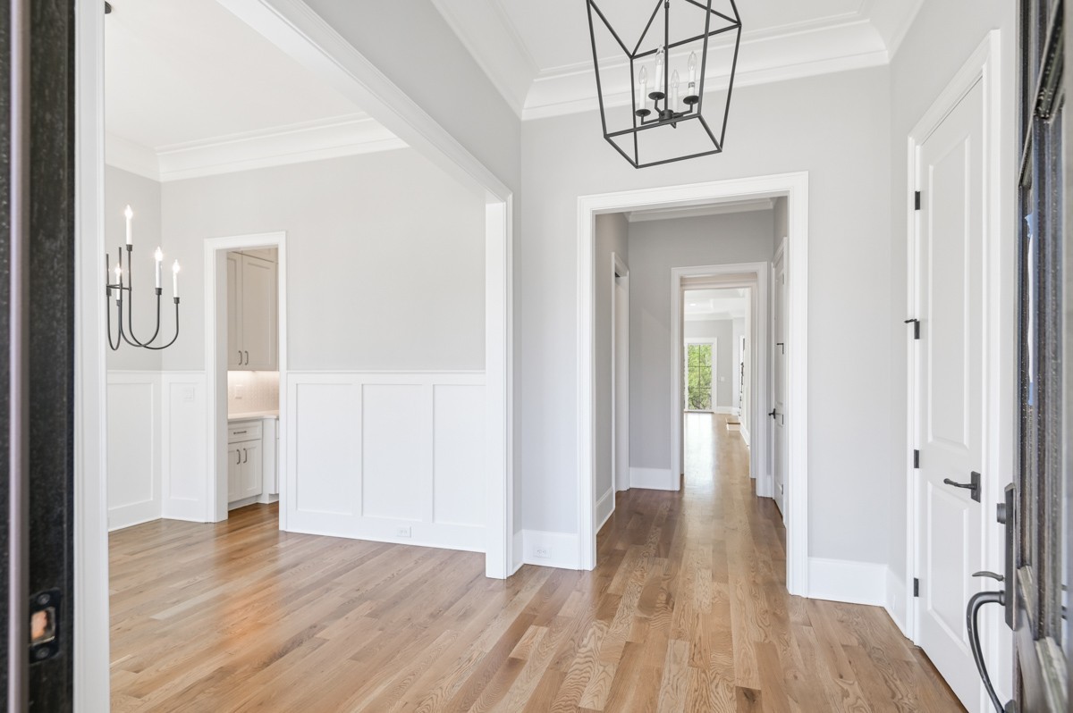 191 Splendor Ridge Drive Franklin, TN 37064 - Photo 6 of 70 a view of a hallway with wooden floor