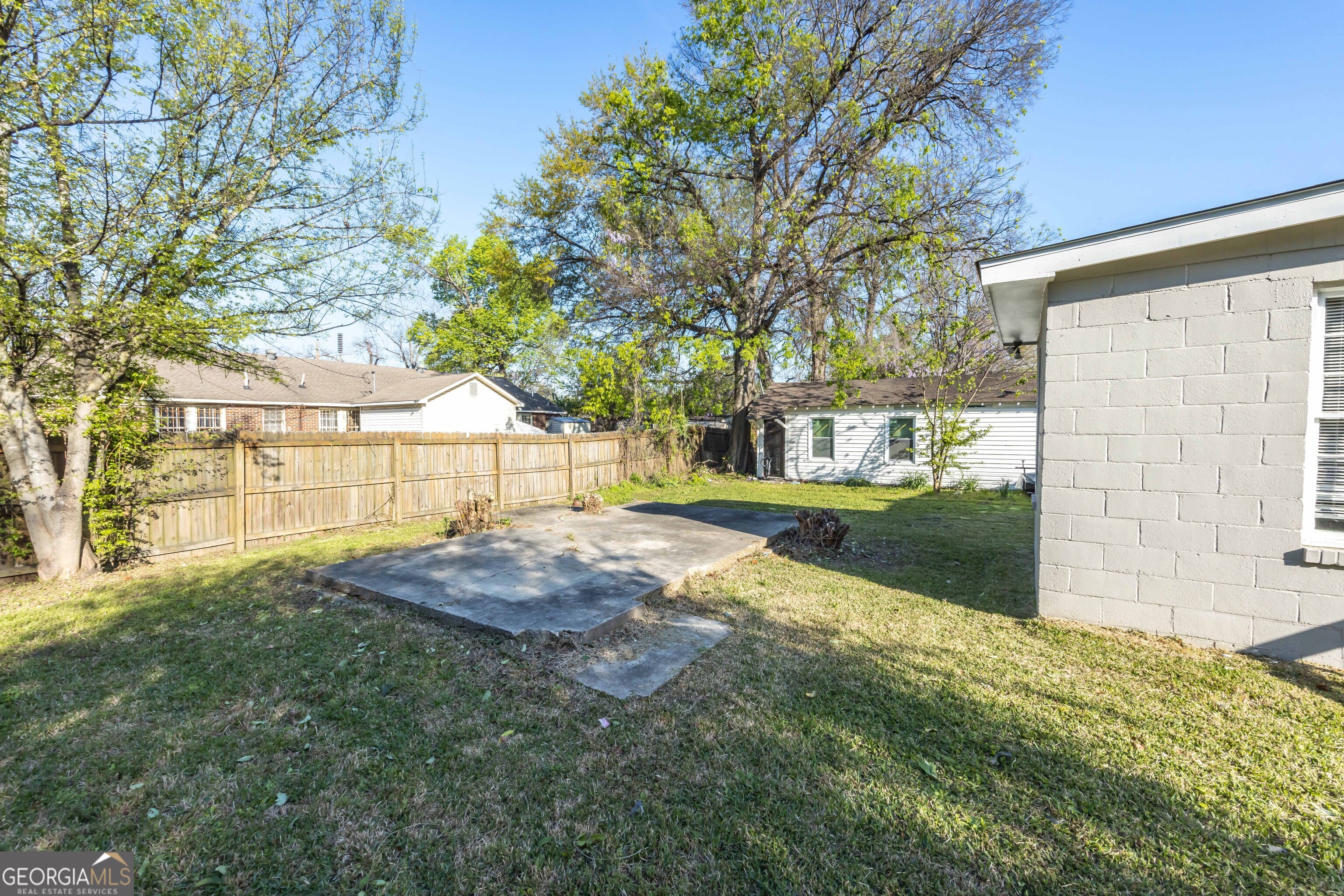 1103 Bryan Avenue Columbus, GA 31906 - Photo 18 of 24 a view of backyard with green space