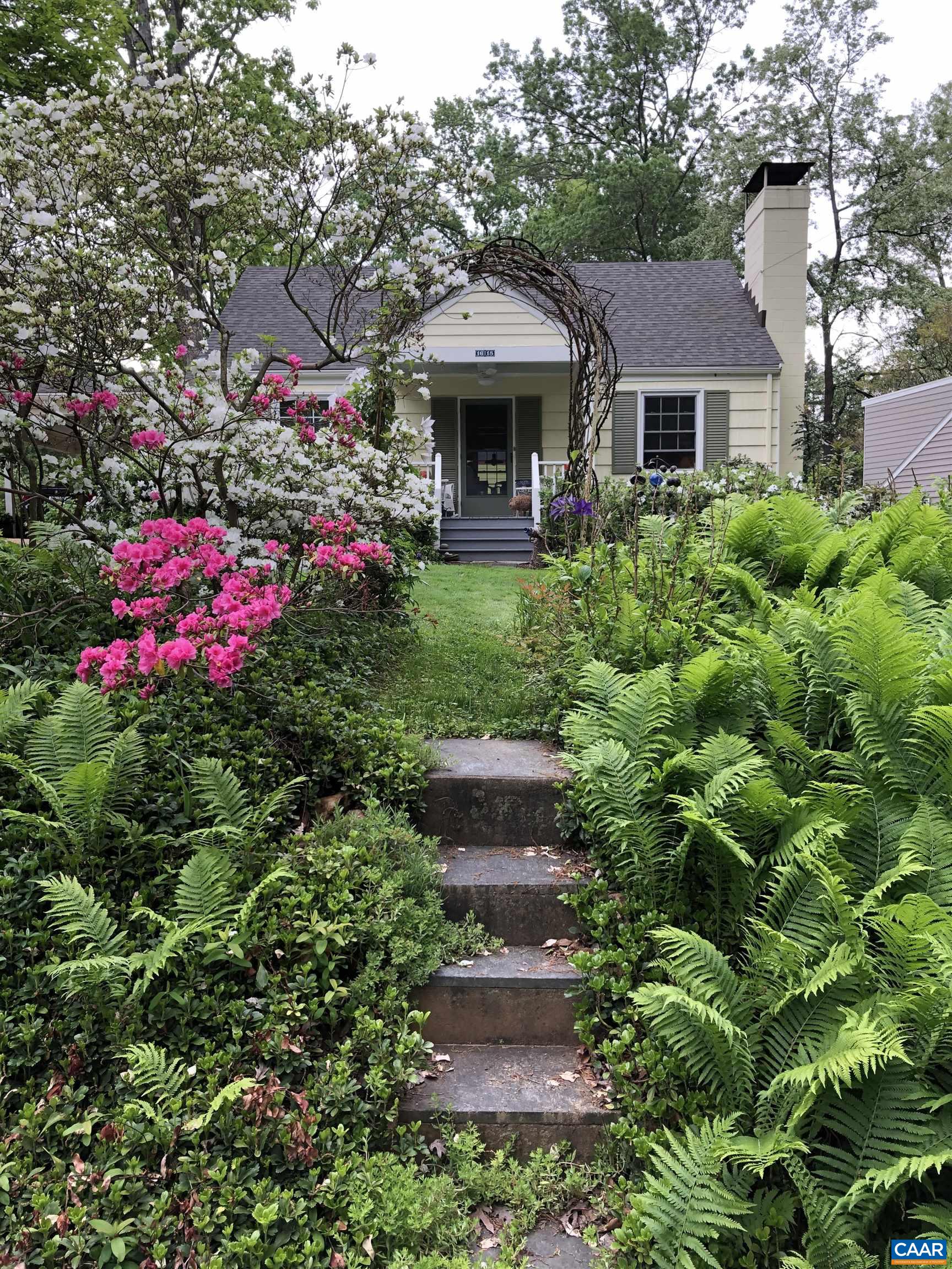 1618 Greenleaf Lane Charlottesville, VA 22903 - Photo 29 of 37 a front view of house with yard and trees