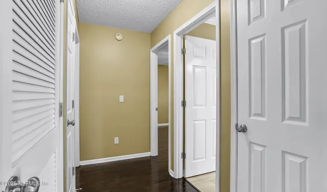 a view of front door