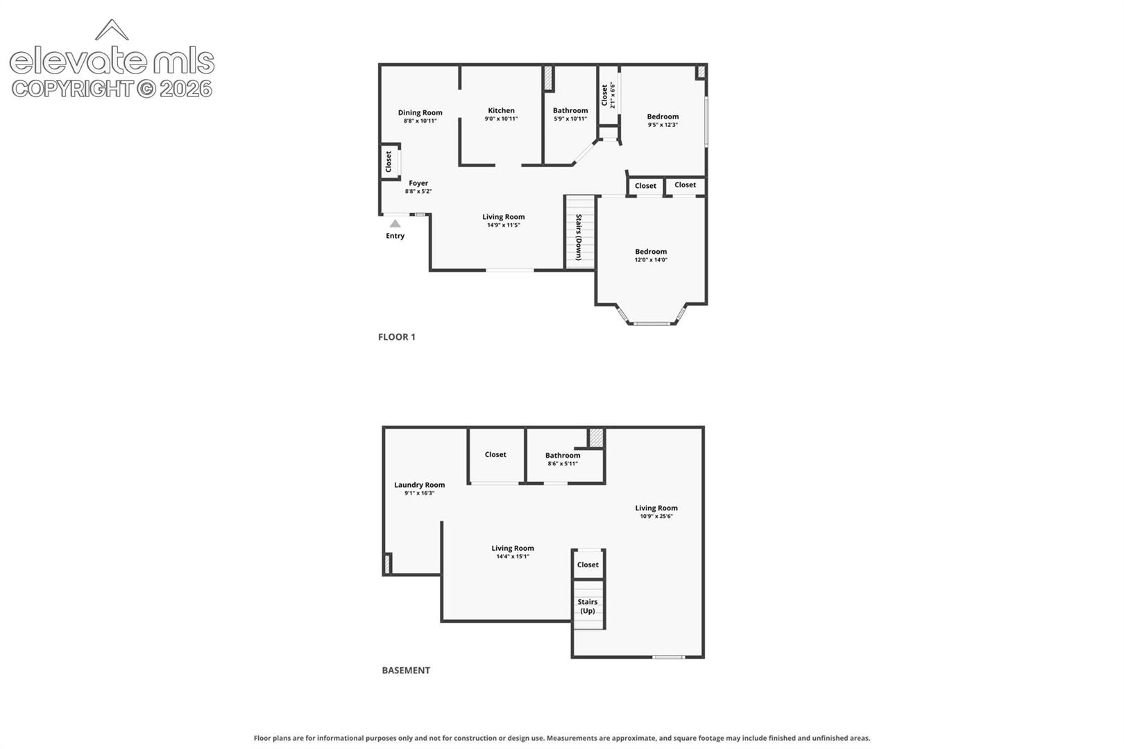 2002 Legacy Ridge View, Unit 107 Colorado Springs, CO 80910 - Photo 25 of 25 Floor plan