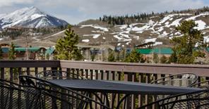 361 Lagoon Lane Silverthorne, CO 80498 - Photo 7 of 24 a view of a wooden chairs and table in the balcony
