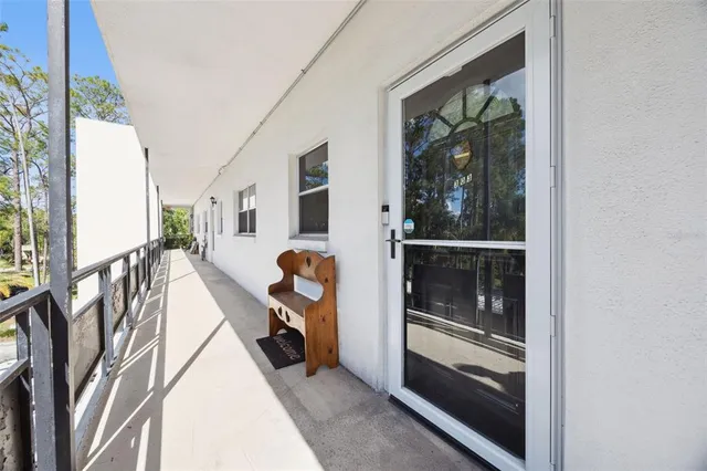 a view of a entryway