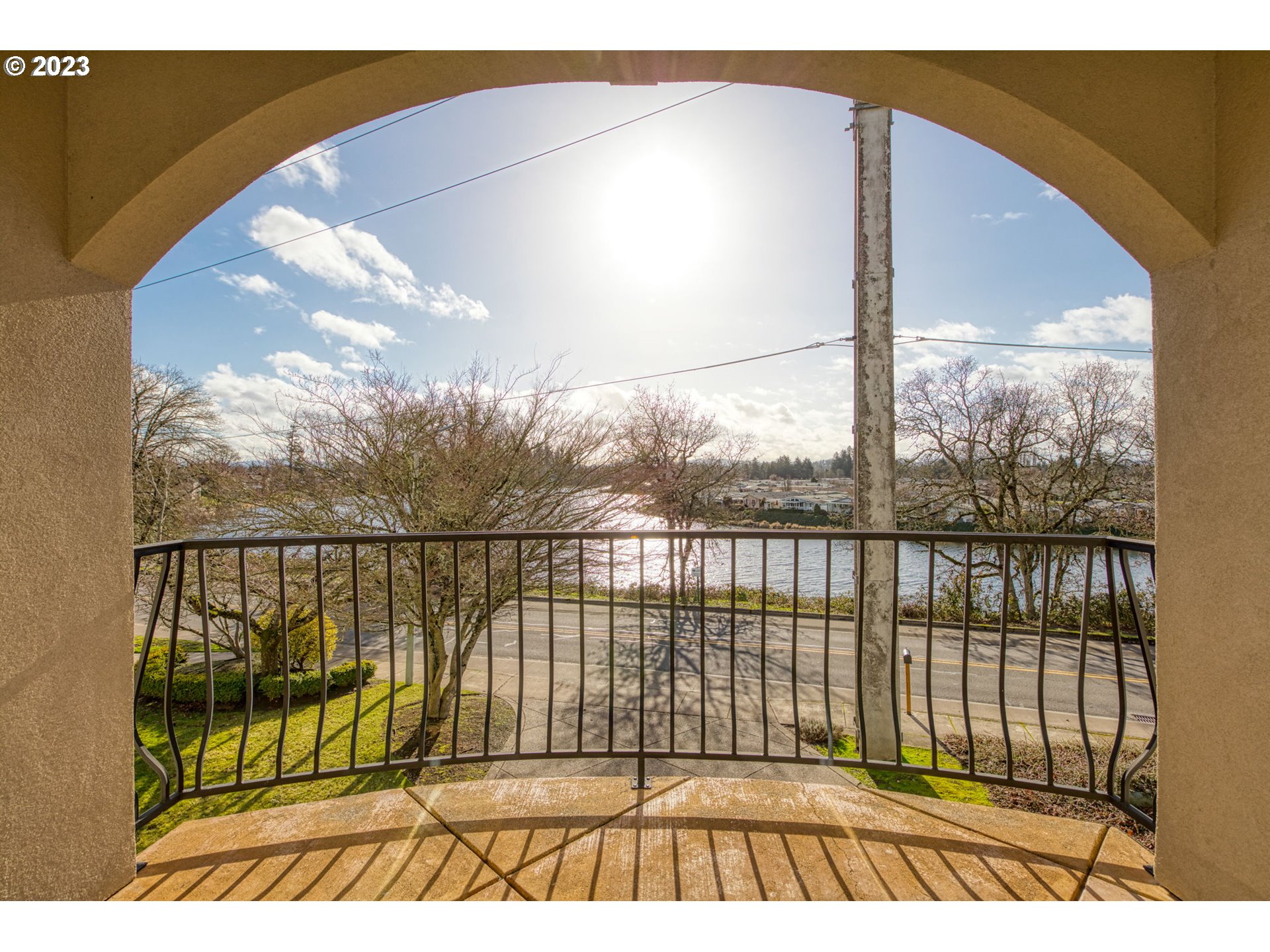 315 Ayres Road Eugene, OR 97408 - Photo 15 of 31 a view of balcony with a floor to ceiling window