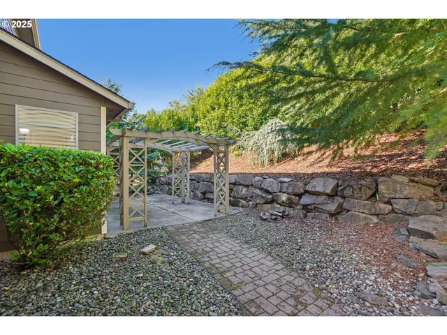 a view of outdoor space and yard