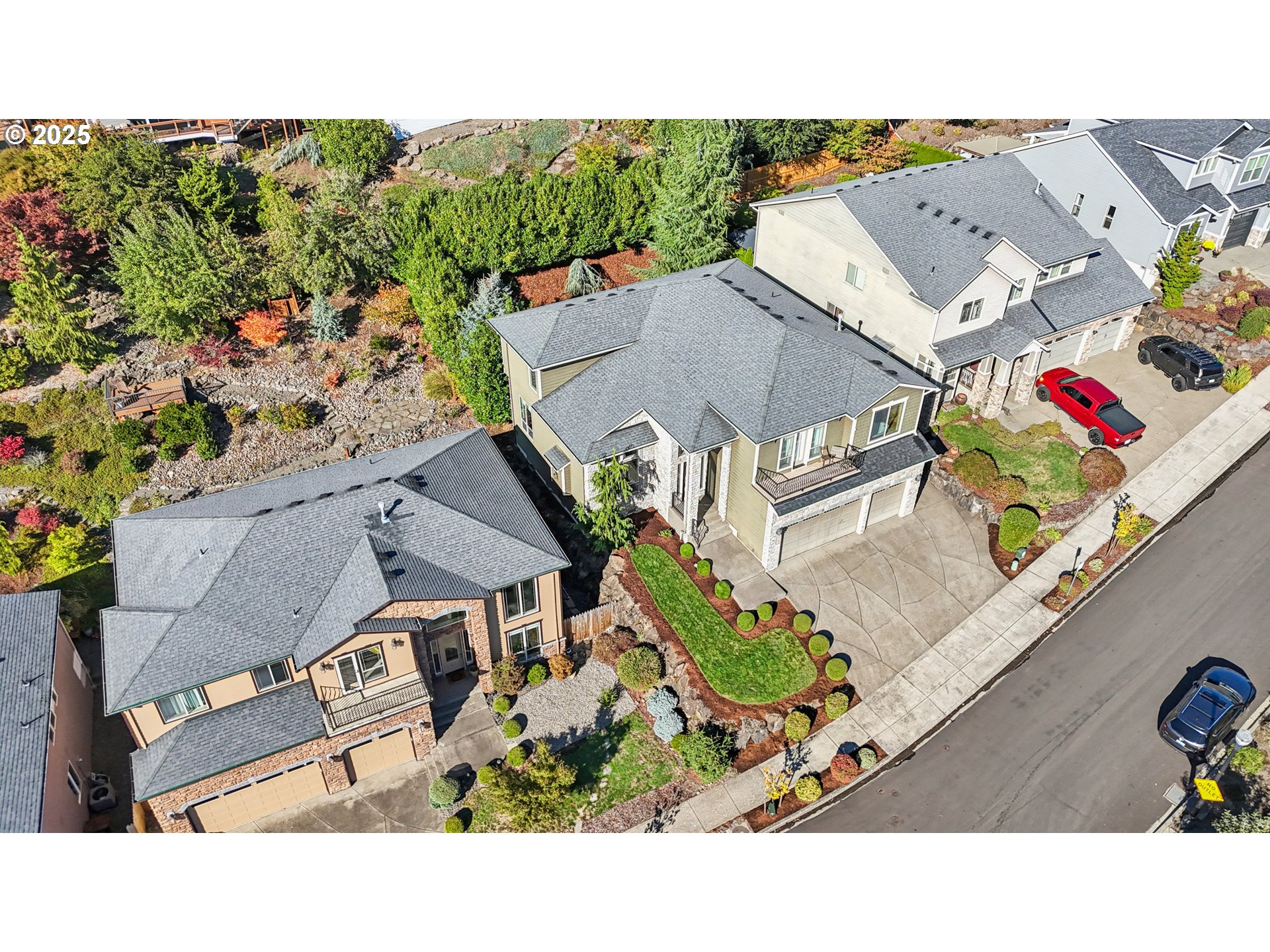 795 West X Street Washougal, WA 98671 - Photo 37 of 41 an aerial view of a house
