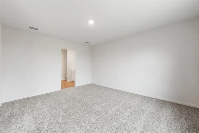 a view of empty room