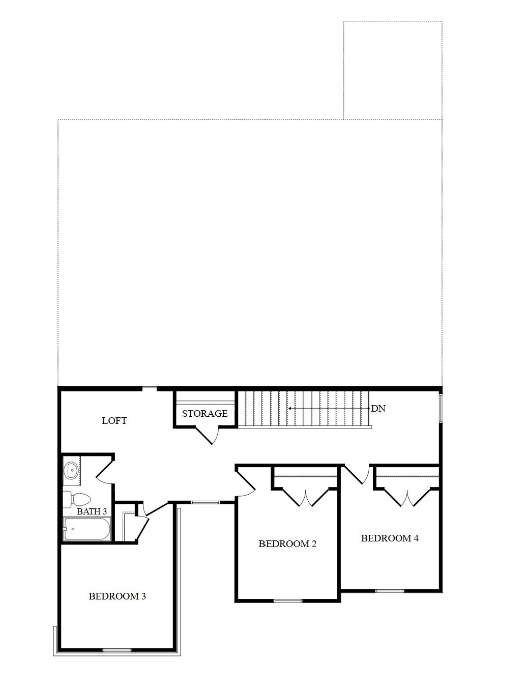 14470 Trumpet Lane Splendora, TX 77372 - Photo 3 of 14 The Kennedy_2nd Floor