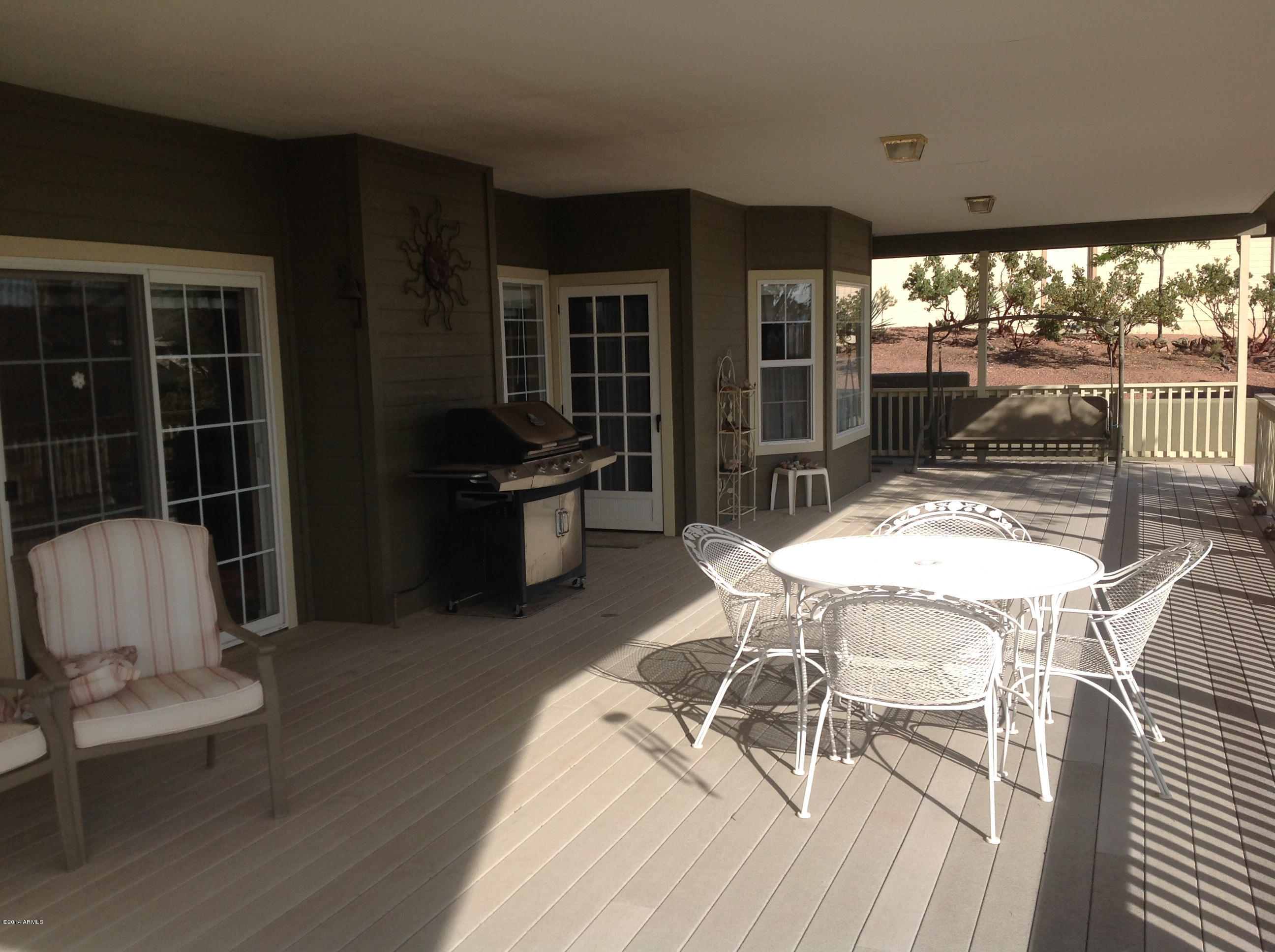 206 North Trailwood Road Payson, AZ 85541 - Photo 25 of 32 Rear Deck