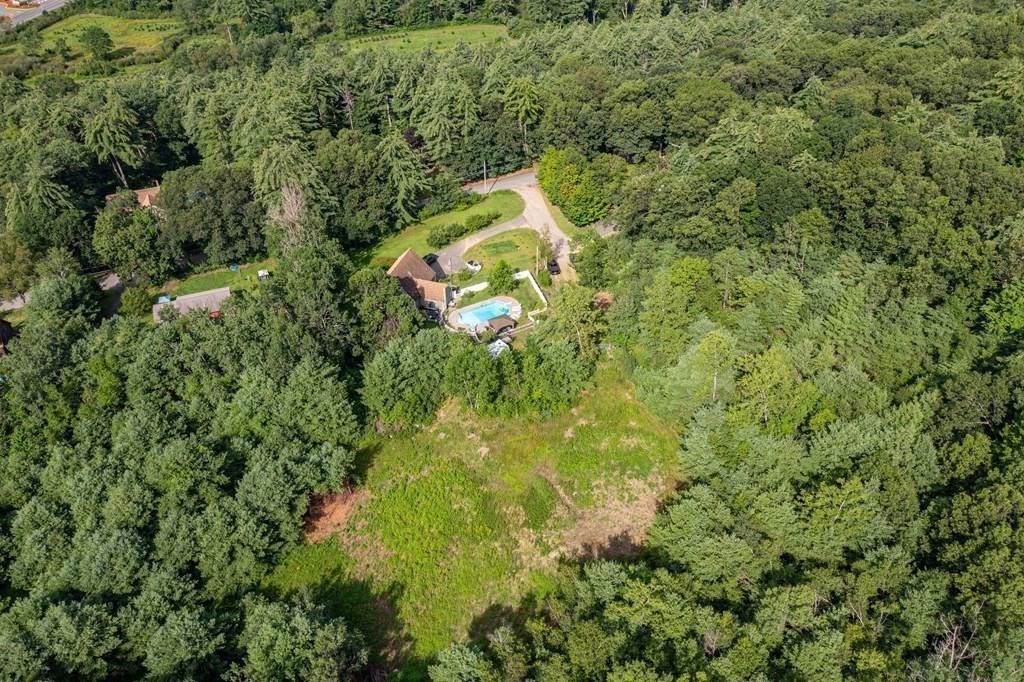 0 Brickyard Road Athol, MA 01331 - Photo 4 of 17 an aerial view of residential house with outdoor space and trees all around