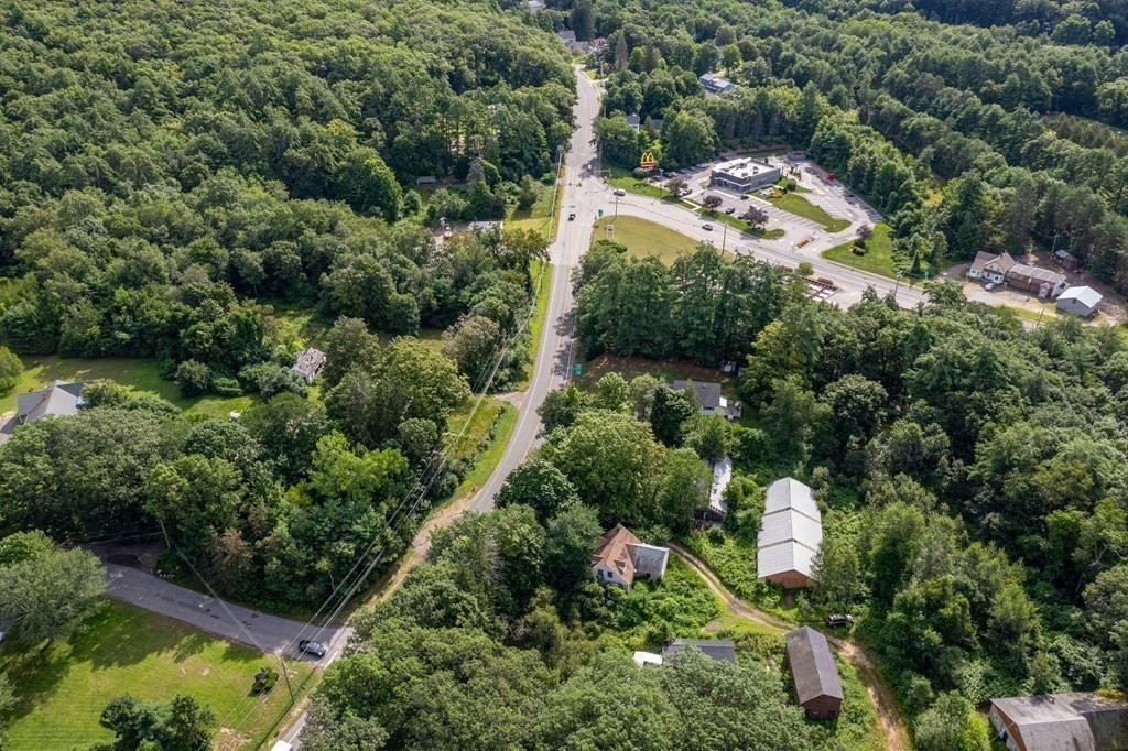 0 Brickyard Road Athol, MA 01331 - Photo 9 of 17 an aerial view of residential house with outdoor space and trees all around