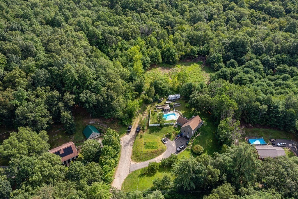 0 Brickyard Road Athol, MA 01331 - Photo 10 of 17 an aerial view of residential house with outdoor space and trees all around