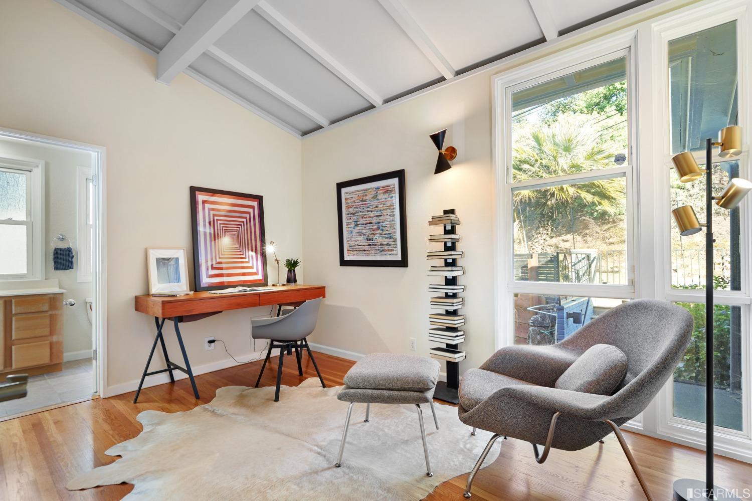 31 Avenida Drive Berkeley, CA 94708 - Photo 21 of 32 a work room with furniture and a large window