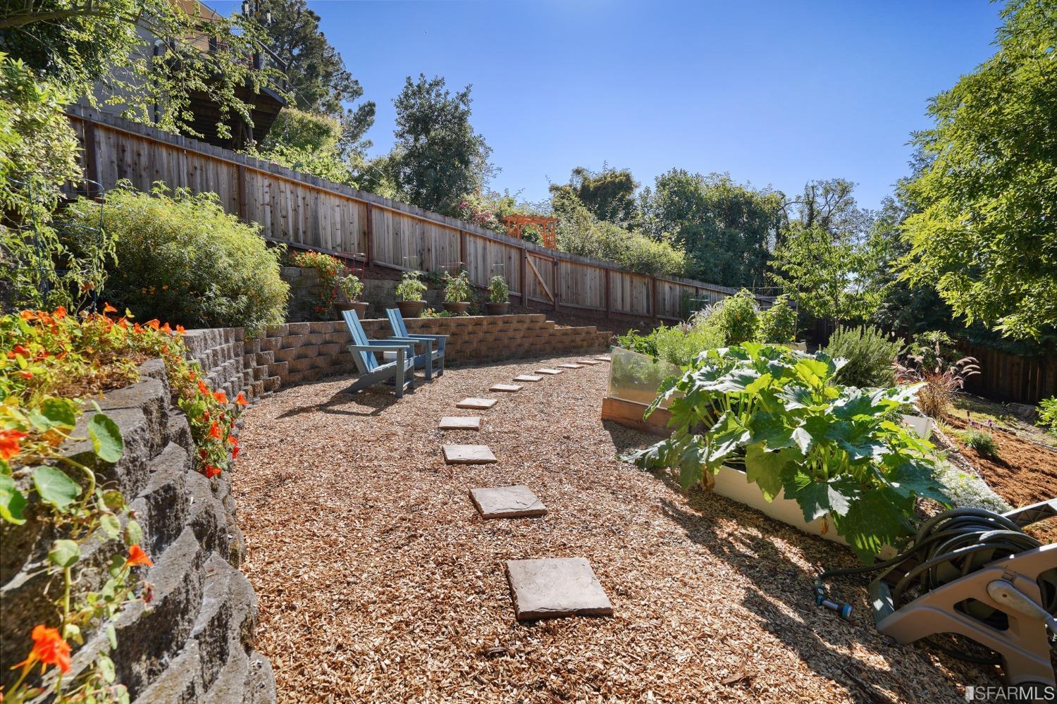 31 Avenida Drive Berkeley, CA 94708 - Photo 27 of 32 a view of a backyard with sitting area