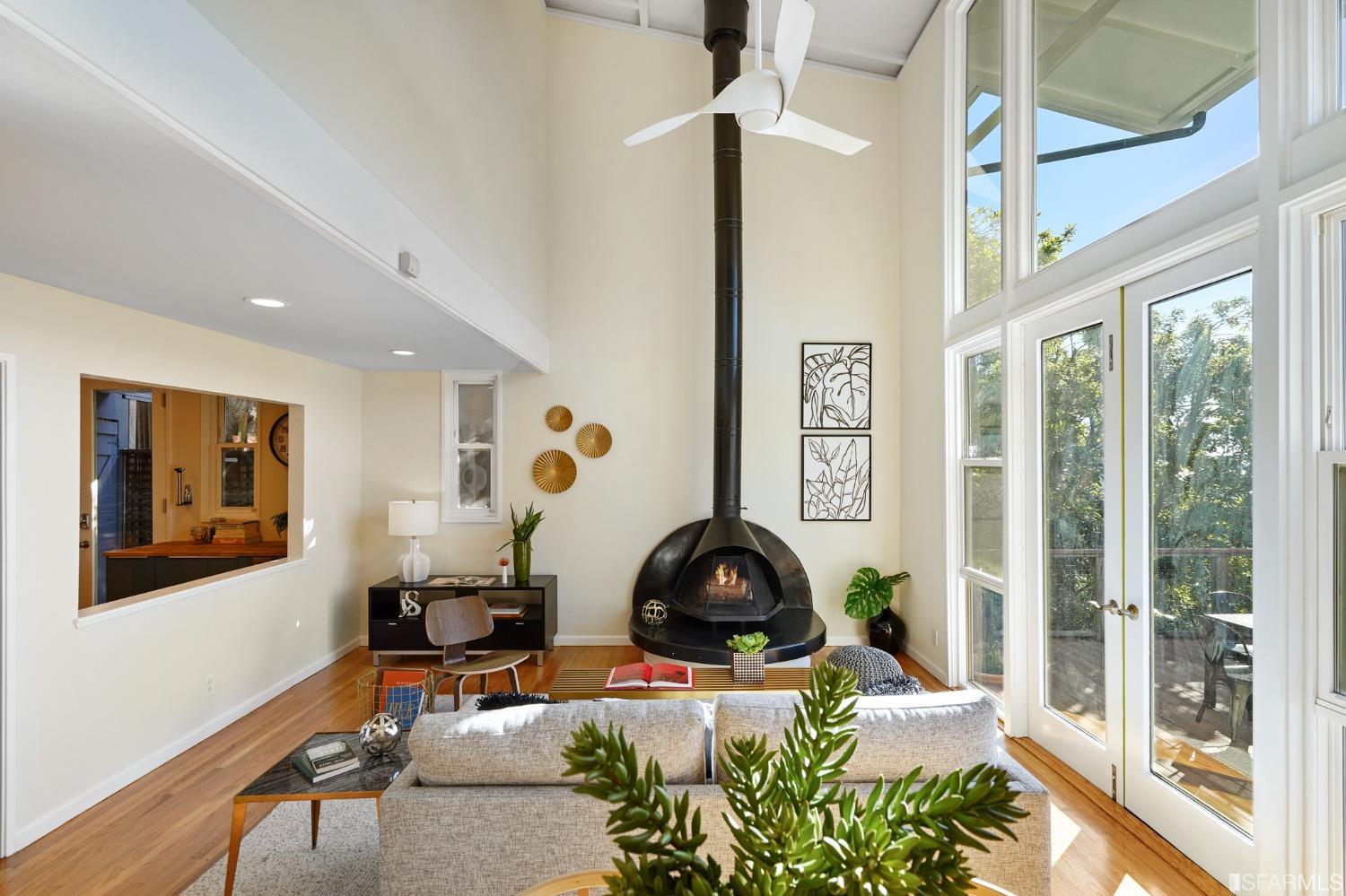 31 Avenida Drive Berkeley, CA 94708 - Photo 5 of 32 a living room with furniture and a large window