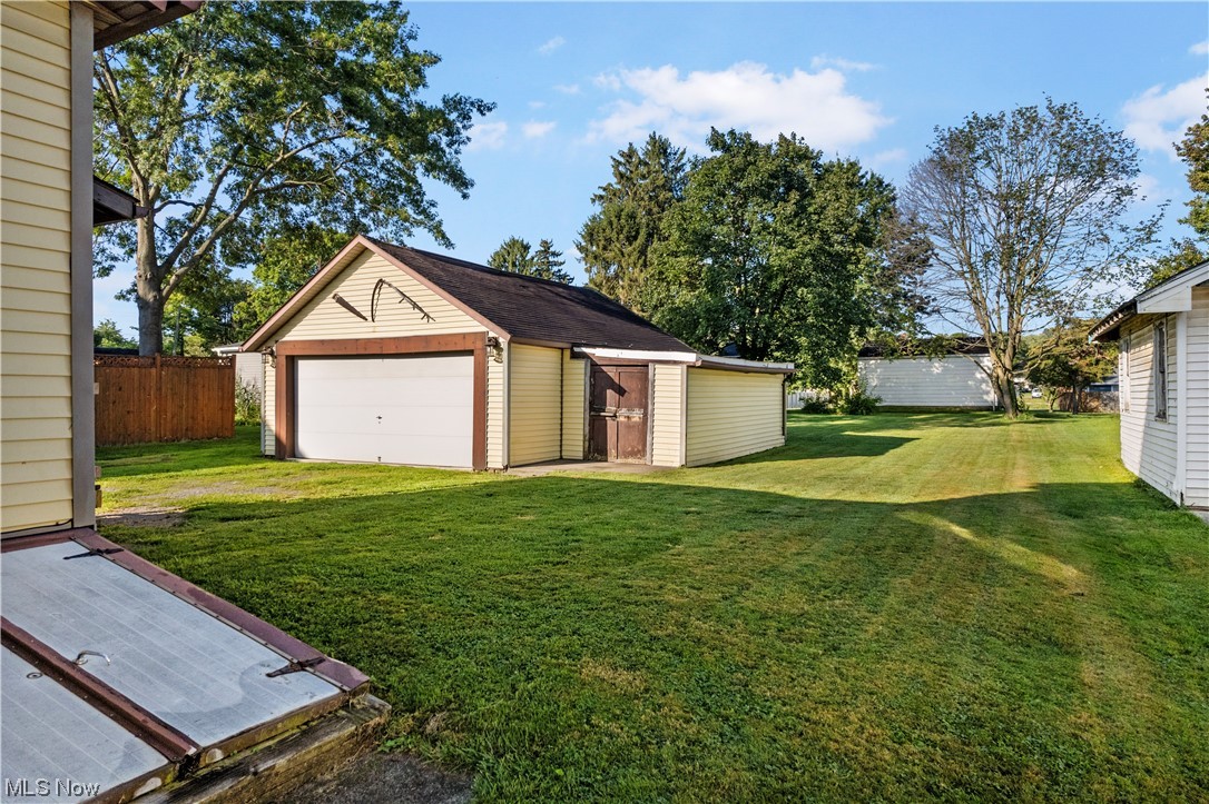 4815 Ridge Avenue Southeast Canton, OH 44707 - Photo 18 of 28 View of yard with garage