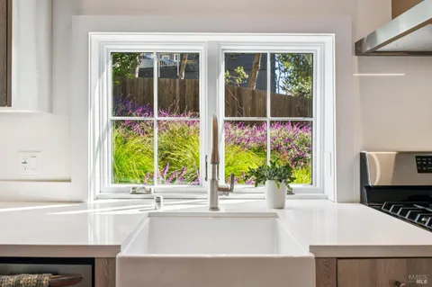 a house view with a outdoor space