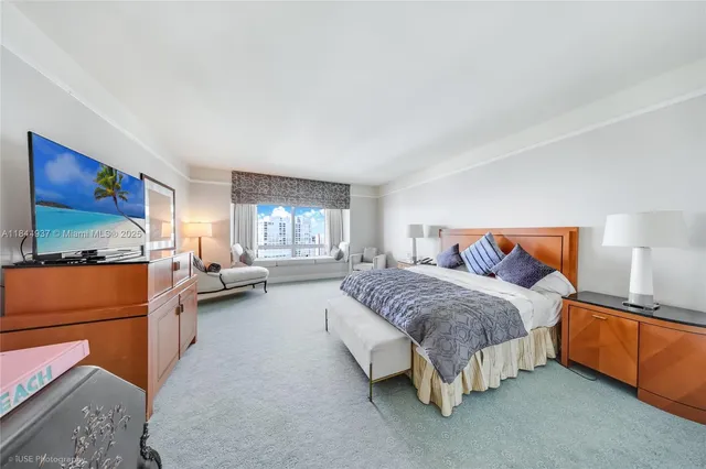 a view of a city with tall buildings